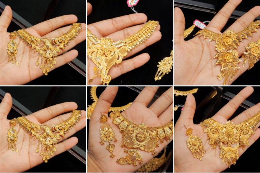 tanishq gold necklace designs