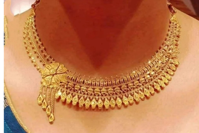necklace designs in gold
