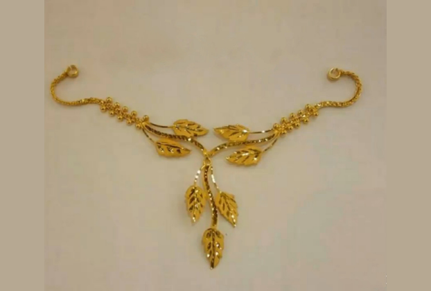 light Weight Gold Necklace design
