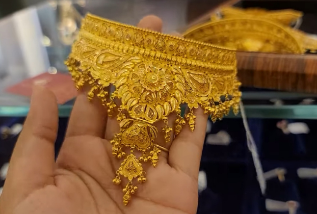gold Choker Necklace design