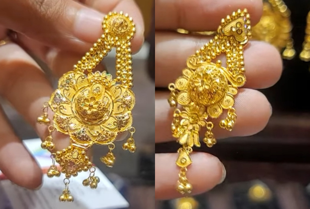 Latest wedding earrings design with price
