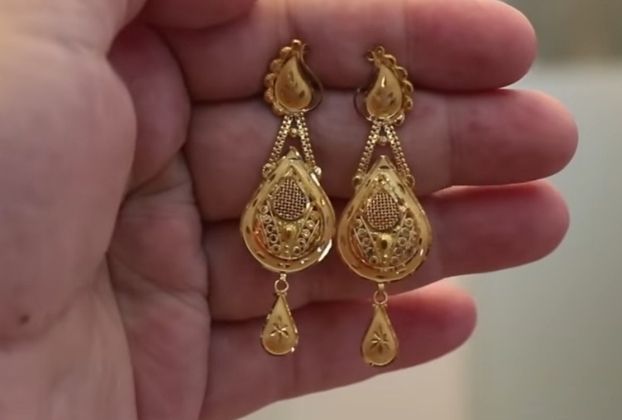Gold Earrings for girls