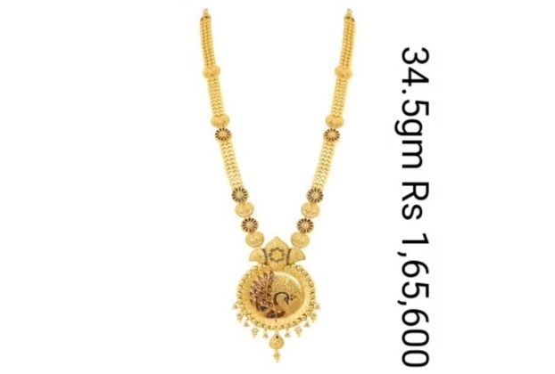 30 Gram Gold Rani Haar with price