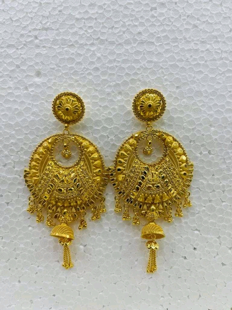 gold jhumka designs
