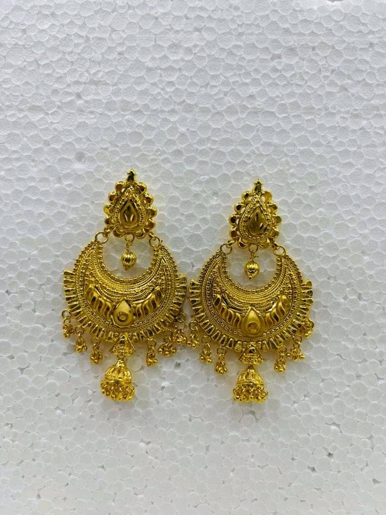 gold jhumka designs
