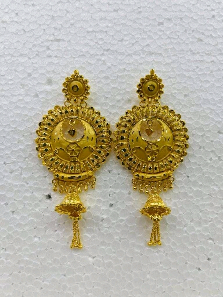 gold jhumka designs
