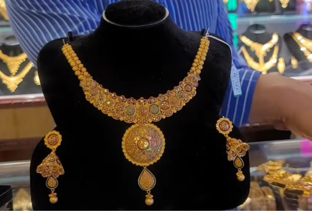 latest gold necklace designs