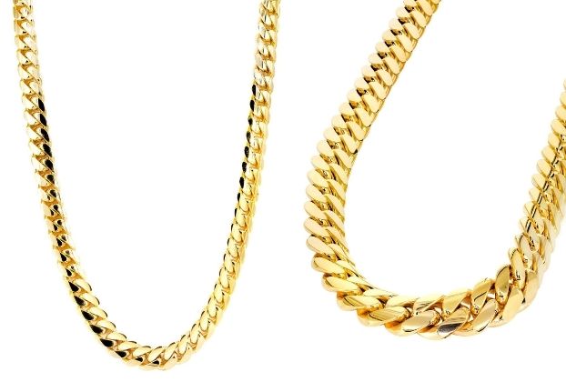 Solid Miami Cuban Link Chain
