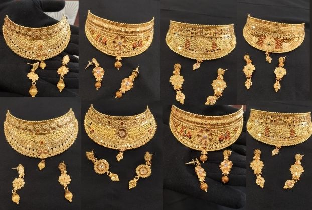 1.5 grams gold necklace designs