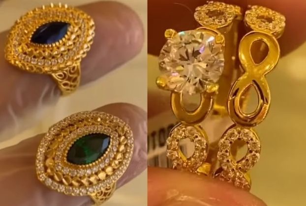 gold engagement rings for women