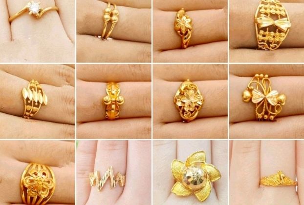 top 17 Simple gold ring design for female