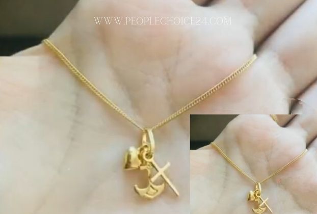 18k Gold Necklace sets with price in Dubai (5)