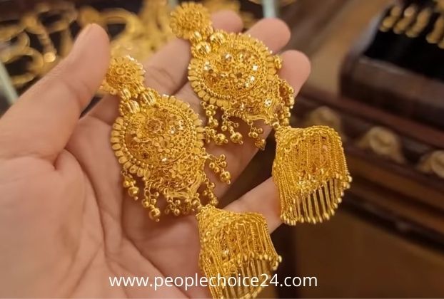 20 gram gold jhumka design with price