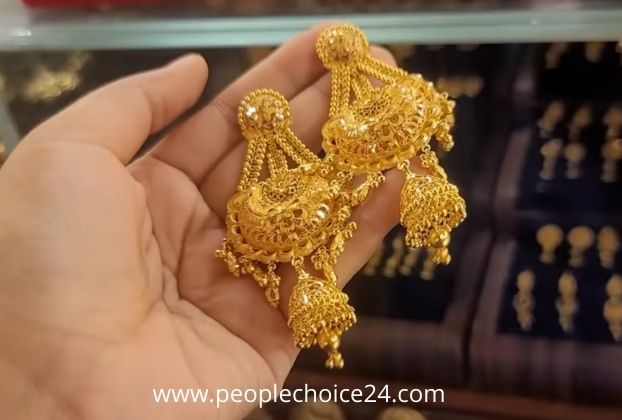20 gram gold jhumka designs with price