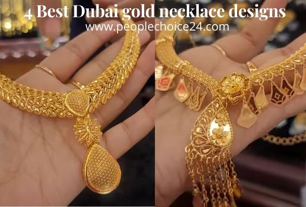 4 Best modern dubai gold necklace designs