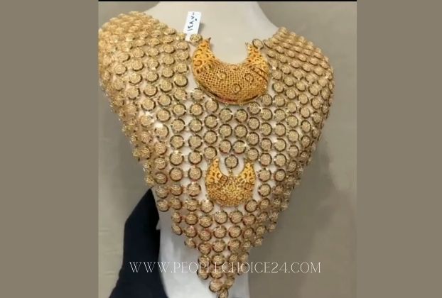 arabic gold necklace