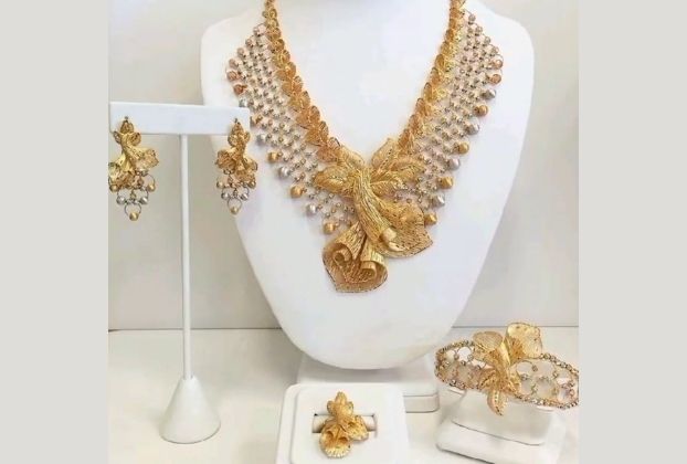 arabic gold necklace dubai