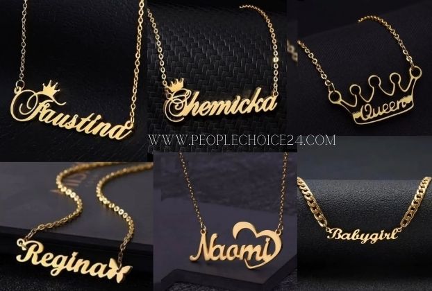 Gold locket designs on sale with names price