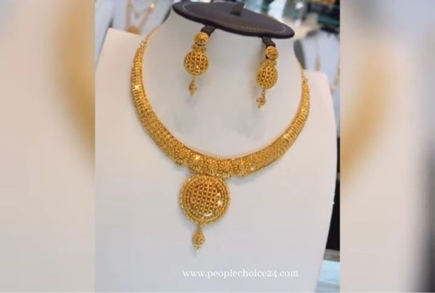 gold necklace price in dubai
