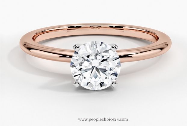 rose gold engagement rings (5)