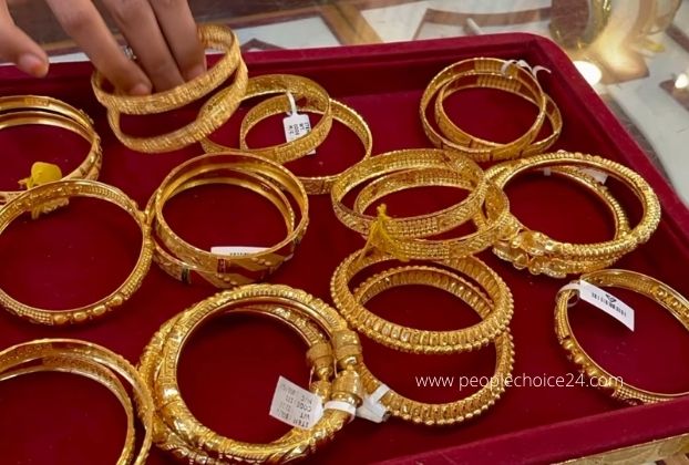 12 gram gold bangles designs with price