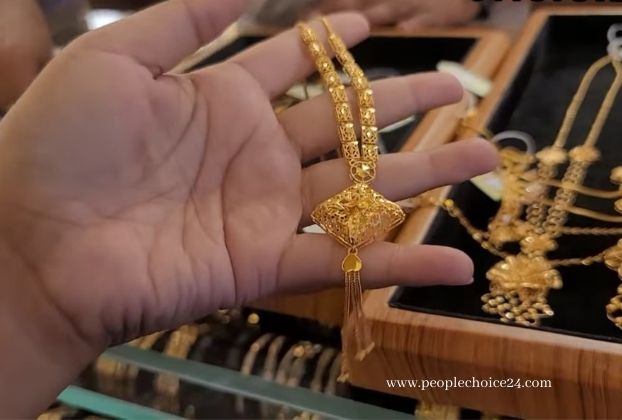 12 gram gold necklace designs with price (4)