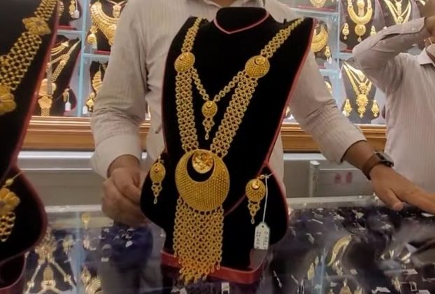 22k gold long necklace designs (1)