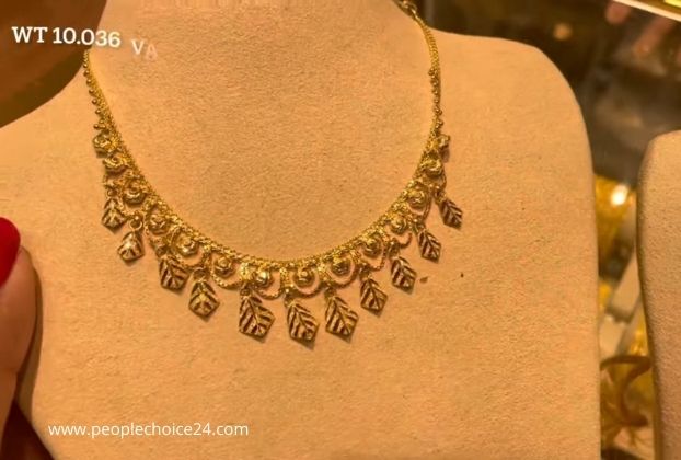22k gold necklace indian (2)