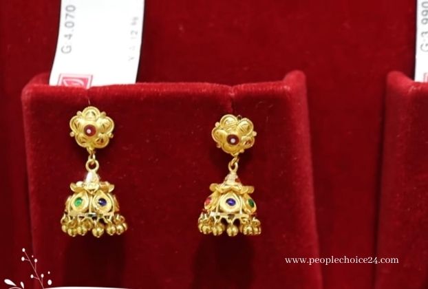 4 gram gold jhumka designs with price (2)