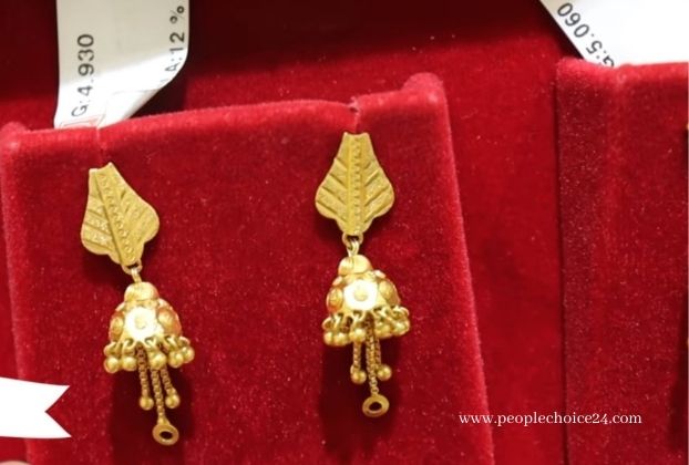 4 gram gold jhumka designs with price