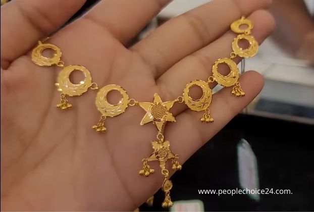 6 gram Gold necklace designs with price (4)
