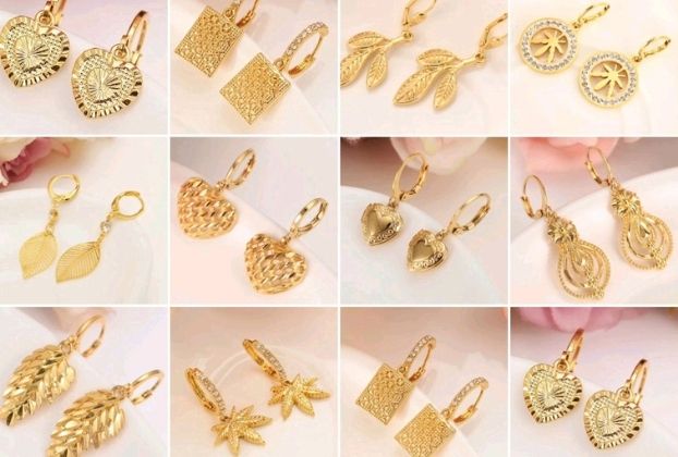 10 best Dubai gold earrings designs 2022