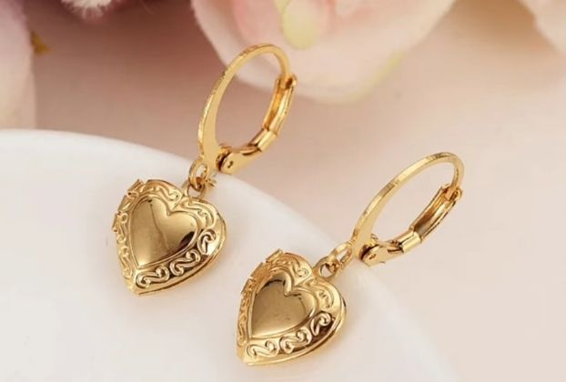 24k gold earrings designs 