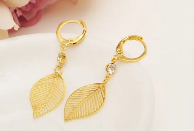 dubai gold earrings designs (7)