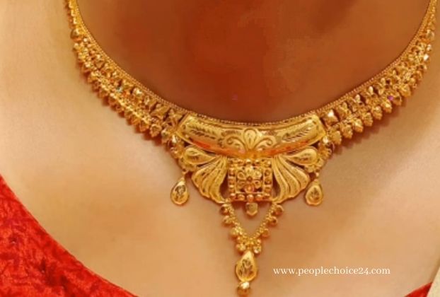 gold choker necklace in 15 grams (1)