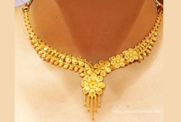 gold choker necklace in 15 grams (2)