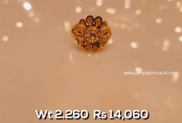 1 gram gold ring price in dubai