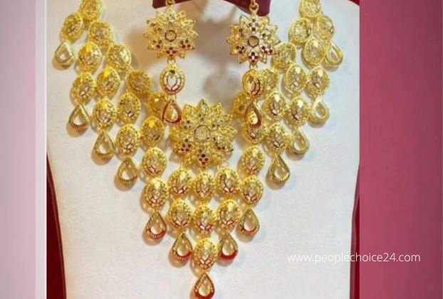 24k gold necklace sets with price