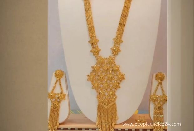 24k gold necklace sets with price in dubai nice