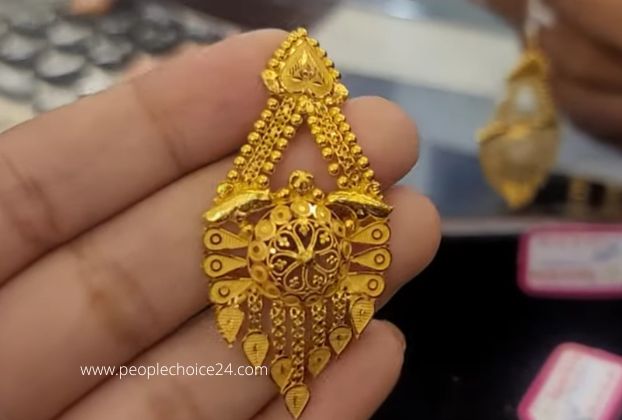 6 grams gold earrings designs with price