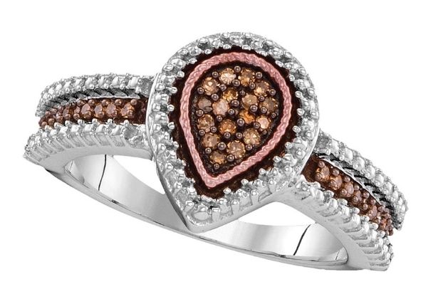 Rose Gold-Plated Cheap Engagement Rings under $200 (7)