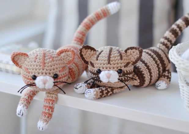 Tabby cat crochet pattern free