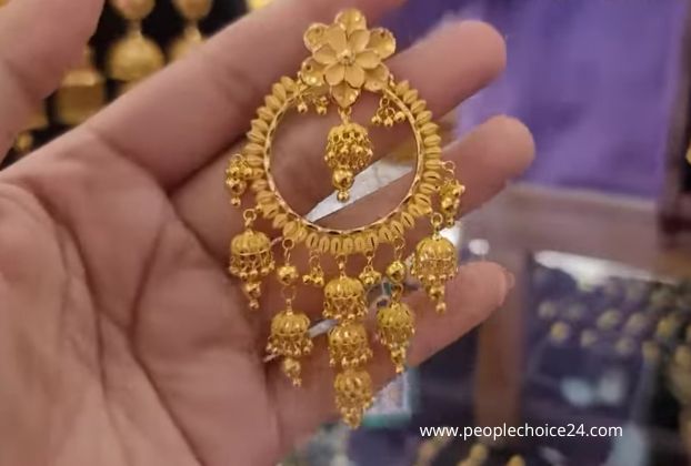 gold jhumka earrings in usa