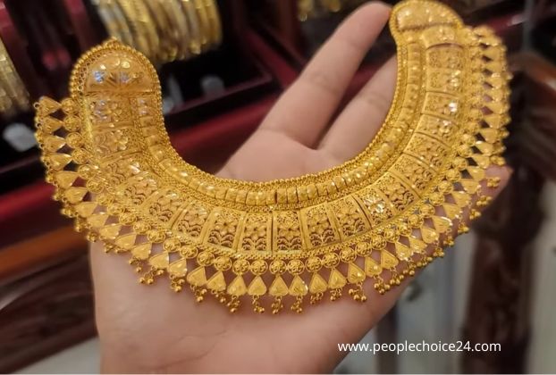 gold necklace designs in india