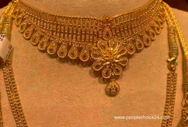 Latest Malabar Gold Choker Necklace