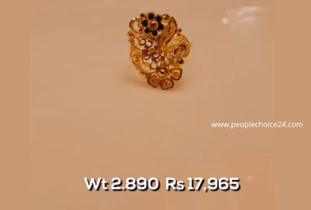 new model 22k gold ring price in dubai