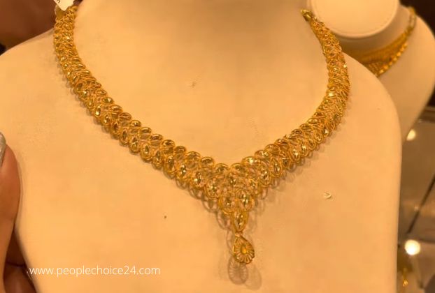 Latest 22k gold necklace ideas for every Couples