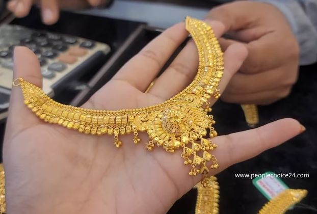 10 gram gold necklace designs images