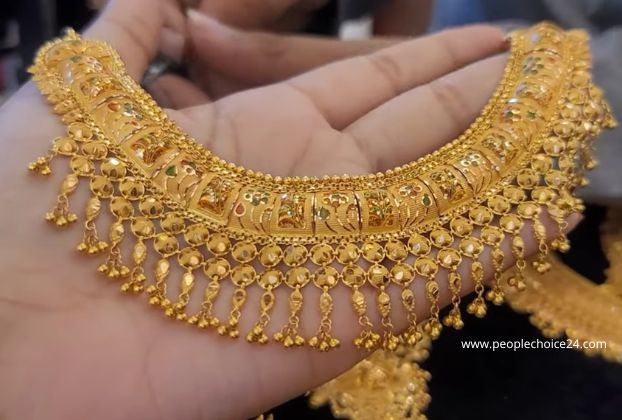 5 Best Bridal Gold Necklace Designs with Price in 2022