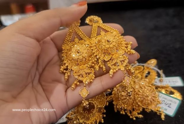 beautiful gold kammal design